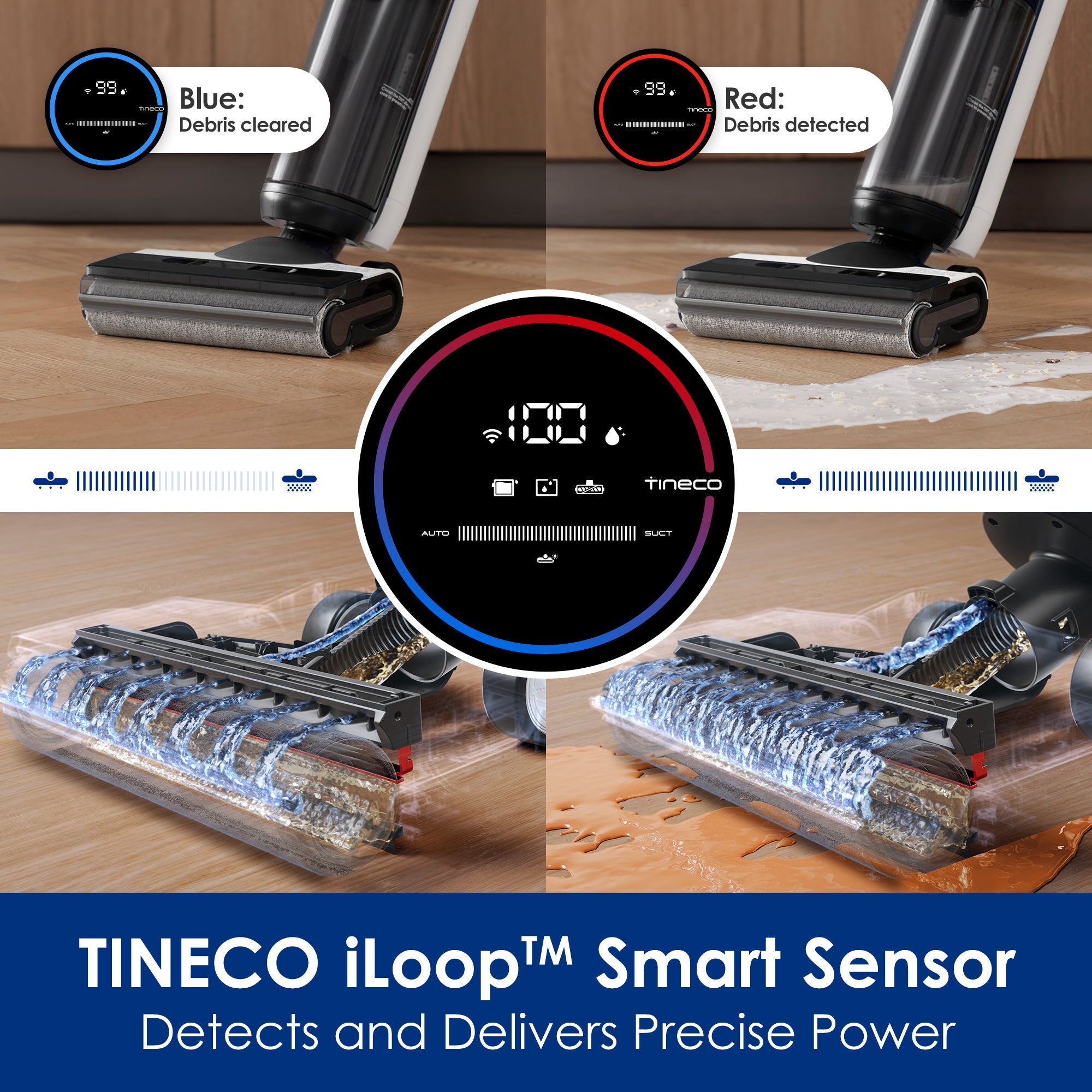Tineco FLOOR ONE S6 Flash Dry Smart Wet Dry Vacuum Cleaner Tineco FLOOR ONE S6 Flash Dry Smart Wet Dry Vacuum Cleaner